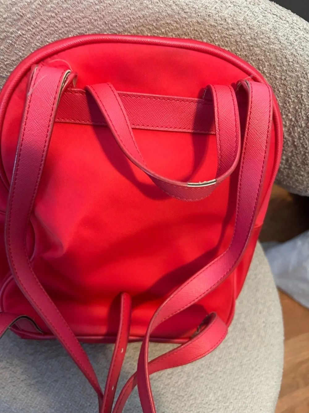 Kate Spade Red Nylon Mini Backpack